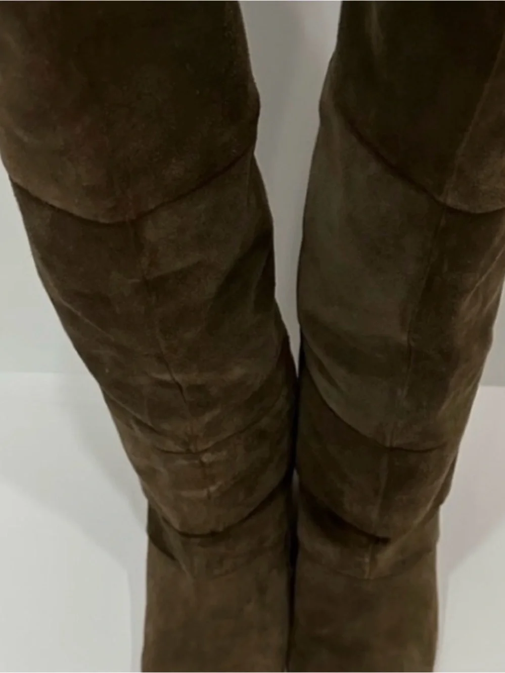 Fallen Wedge Suede boots by Fergie Size 7 1/2